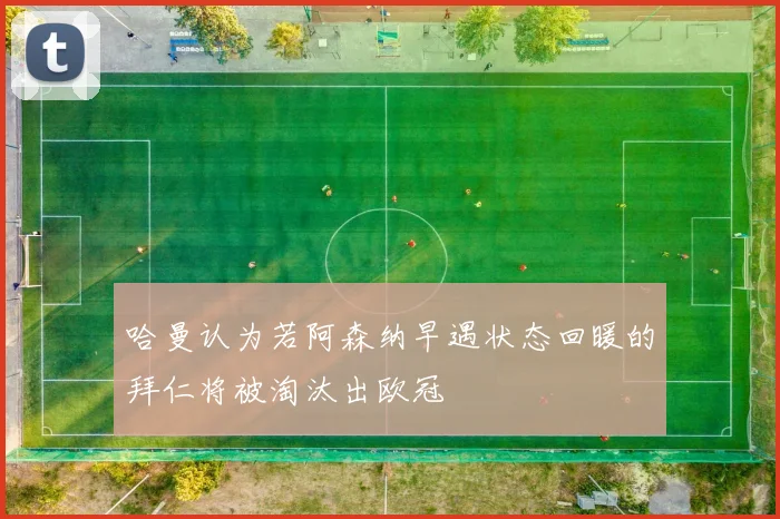 哈曼认为若阿森纳早遇状态回暖的拜仁将被淘汰出欧冠